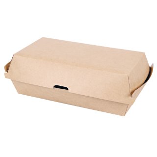 Sandwich-Box / Club / Kraftpapier