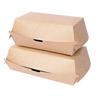 Sandwich-Box / Club / Kraftpapier