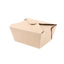 Foodbox MENU / Kraftpapier / L:13cm / B:10.5cm / H:6.5cm...