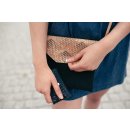 MARILA-Handtasche / schwarzes Muster / Ulsto