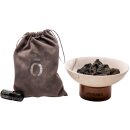 Lava Rock Passive Bowl Diffuser & 5 ml Himalayan Fir...