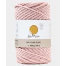 Macrame Rope powder / rosa / 3 mm