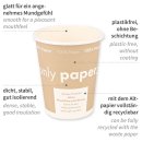 Kaffeebecher Only Paper / Pappe / 100 ml