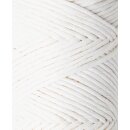 Lalana Carina / 3mm / lose F&auml;den weiss