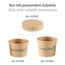 Bio Dip Sch&auml;lchen | Kraftpapier/PE, FSC&reg;-Mix / 30 ml