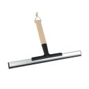 Fensterabzieher mit Holzgriff / Redecker