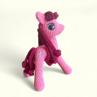 Amigurumi Pony &ndash; inspiriert von Pinkie Pie (My Little Pony)