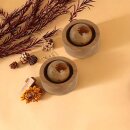 Duftkugel, Aroma-Holzkugel Massivholz f&uuml;r &auml;therische &Ouml;le